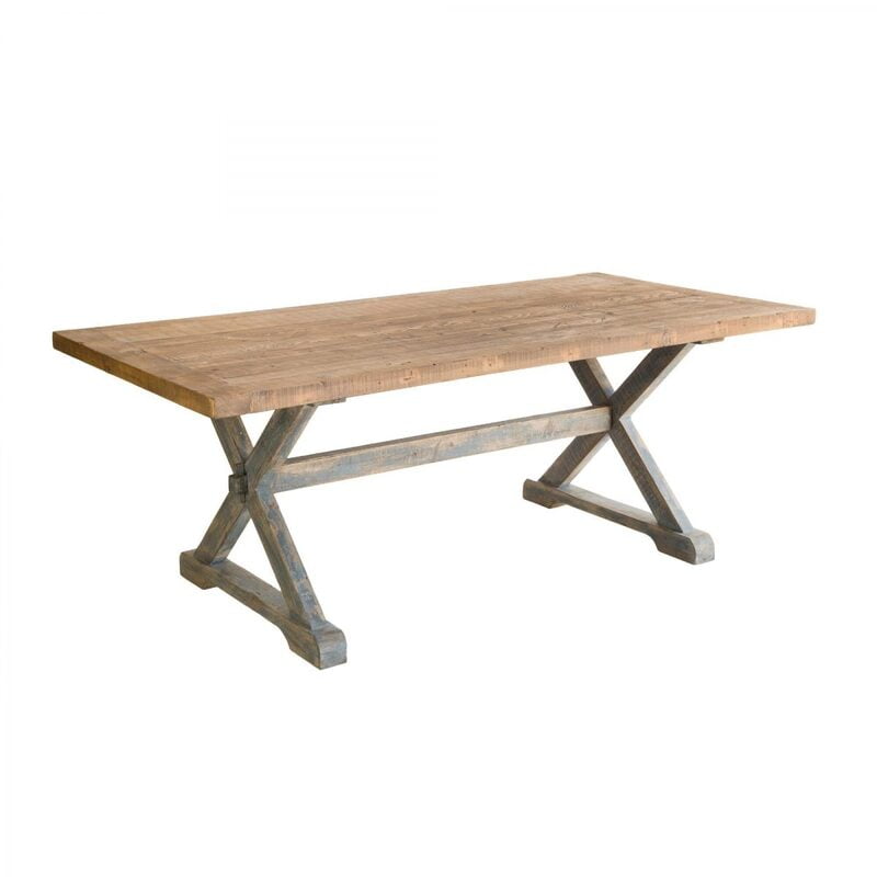 Cross Dining Table In Solid wood