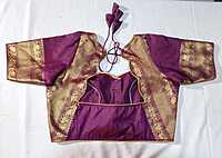 J207: Ready To Ship Beautiful Semi Gadwal Saree With Stitched Blouse J207: Ready To Ship Beautiful Semi Gadwal Saree With Stitched Blouse