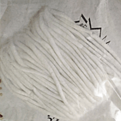 White Pooja Cotton Wicks/Bathi/Vathulu Small Pack