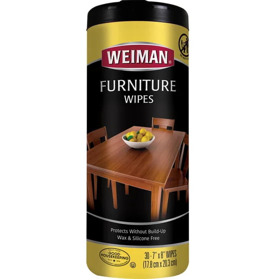 Weiman Wood Furniture Wipes 30 count