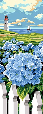 Ortensie al Faro con Vela