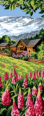 Chalet di Montagna con Lupini