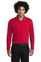 ST640LS   PLAYERA POLO CABALLERO ML SPORT-TEK POSICHARGE RECERMESH
