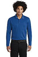 ST640LS   PLAYERA POLO CABALLERO ML SPORT-TEK POSICHARGE RECERMESH
