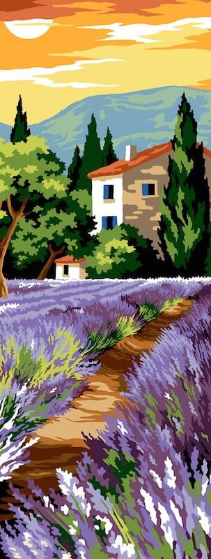 Campo di Lavanda al Tramonto Campo di Lavanda al Tramonto