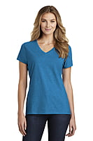 LPC455V PLAYERA CON CUELLO V DAMA MC PORT & COMPANY FAN FAVORITE