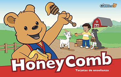 Cubbies HoneyComb Teaching Cards (Spanish)