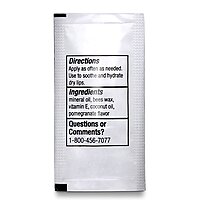 Safetec Lip Balm 0.5 Gram Individual Packet Pomegranate Flavor (MPN 53123)