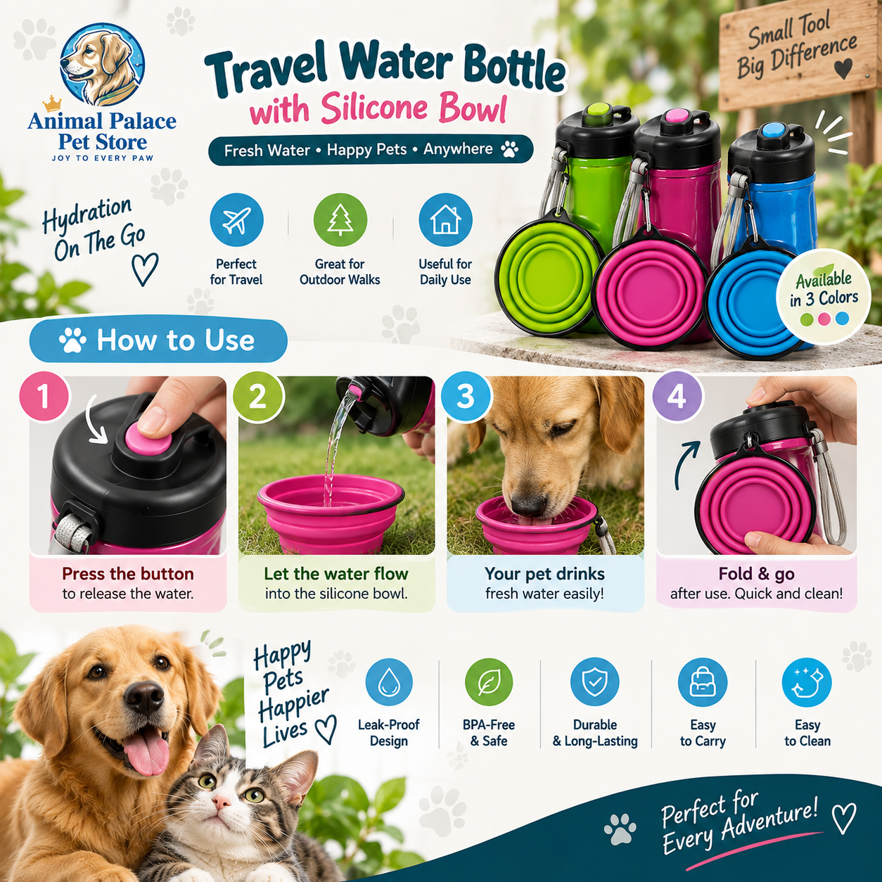 Automatic Dog Water Dispenser