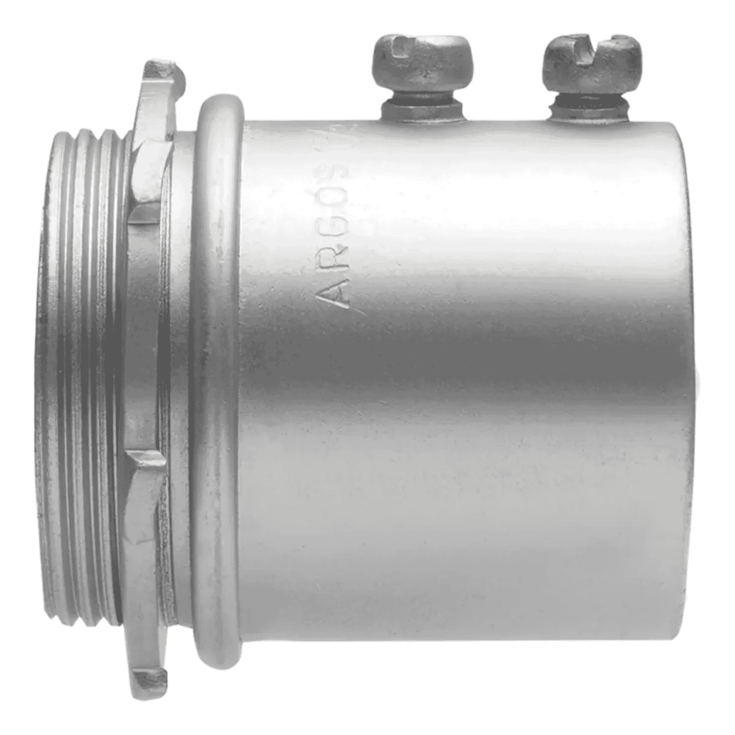 Conector Recto De 1 Pulgada Pared Delgada Acero Galvanizado - 9570150