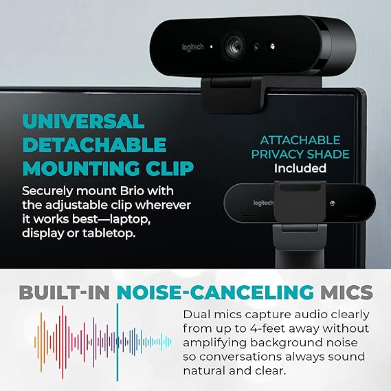Logitech BRIO 4K Webcam