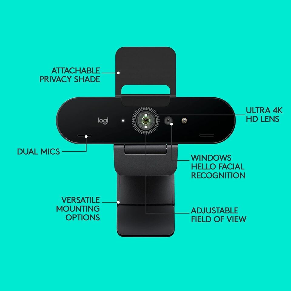 Logitech BRIO 4K Webcam Stream Edition