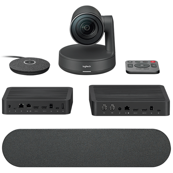 Logitech Rally Ultra-HD Conference Cam - BLACK - USB