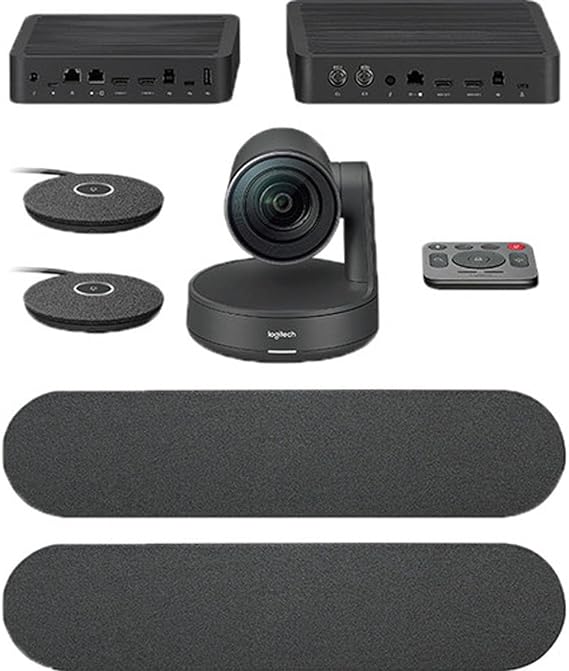 Logitech Rally Plus Ultra-HD Conference Cam - BLACK - USB Logitech Rally Plus Ultra-HD Conference Cam - BLACK - USB