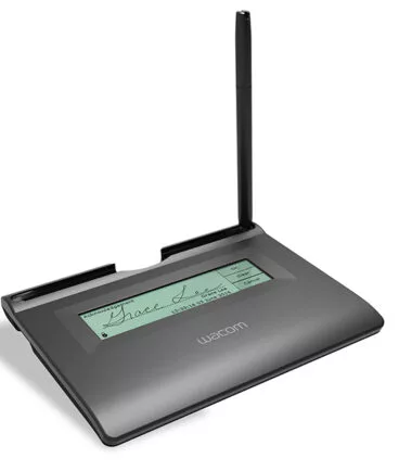 Wacom STU-300B monochrome LCD signature pad & Wacom sign pro PDF software download link