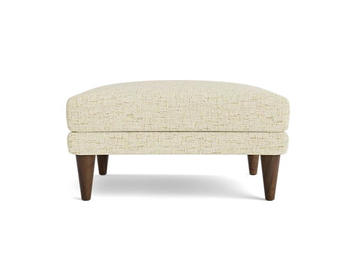 Modern Upholstered Square Ottoman | Large Footrest for Living Room, Lounge & Bedroom Modern Upholstered Square Ottoman | Large Footrest for Living Room, Lounge & Bedroom