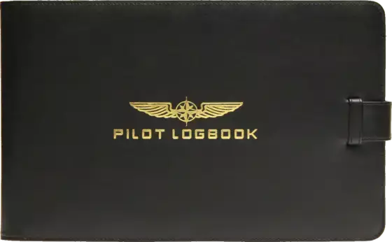 Pilot Logbook Professional (Colour Black)