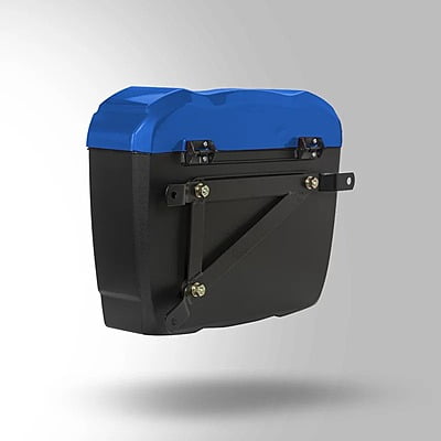 STUDDS SIDE BOX TOP CASE FLAME BLUE