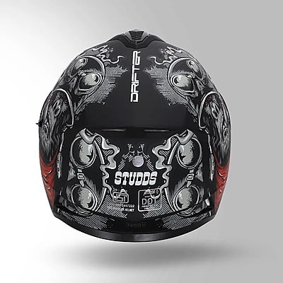 STUDDS DRIFTER D3 MATT BLACK N4 GREY D/V (XL)