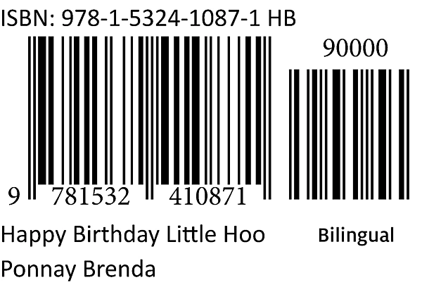 Happy Birthday Little Hoo / ¡Feliz Cumpleaños pequeño Buho!