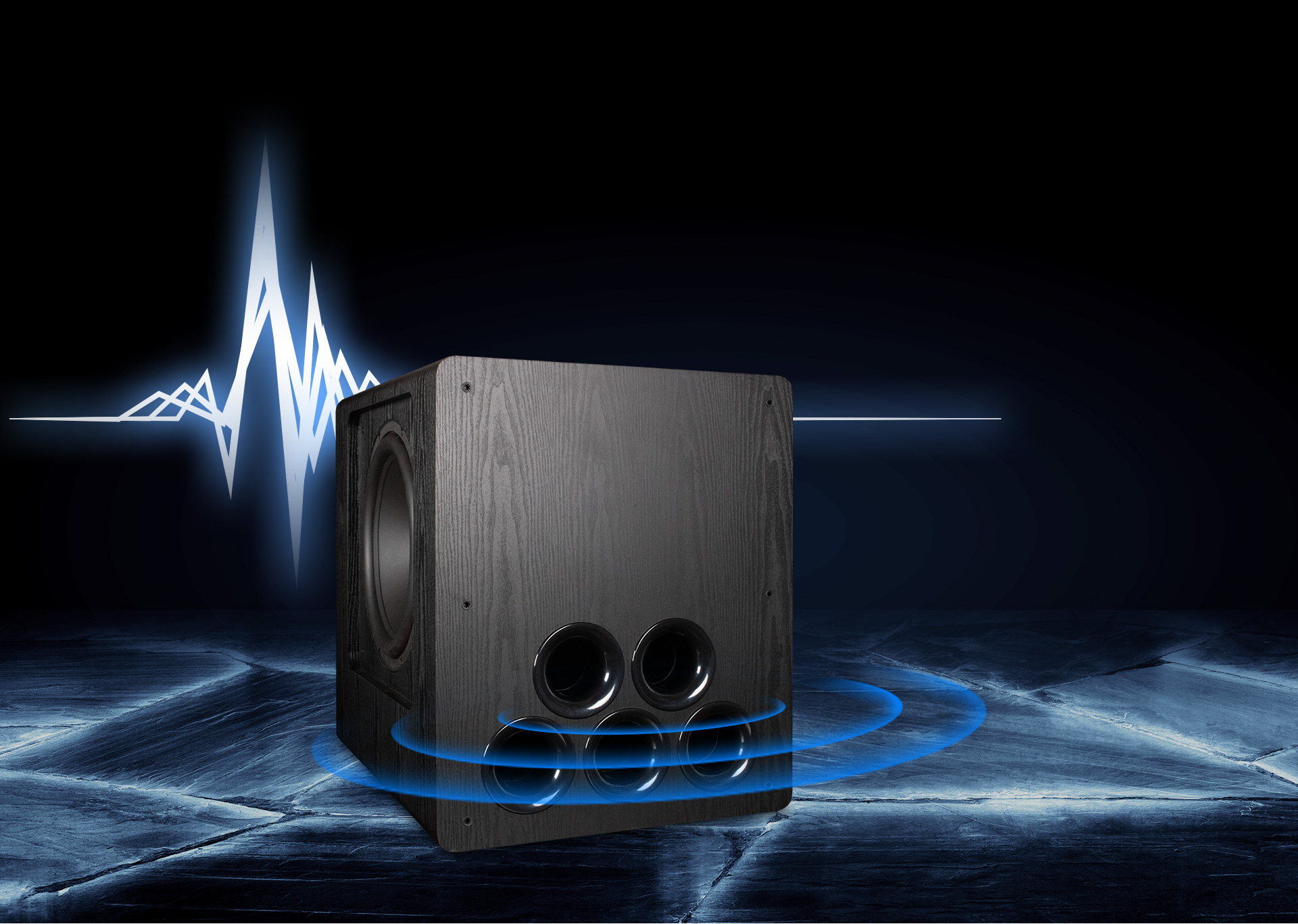 ToneWinner dual 15 inch DSP powered subwoofer