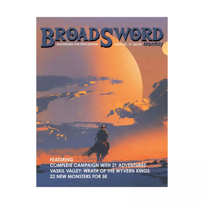 5E - D&D - DMDave - Broadsword Adventures Issue 13