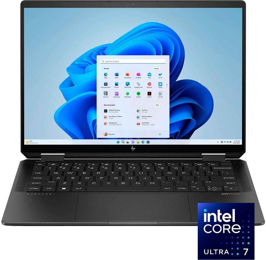 HP Spectre x360 2-in-1 14-eu0013dx, Intel Core Ultra 7 155H, 16GB LPDDR5x 6400 (onboard), 1TB PCIe Gen4 NVMe M.2 SSD HP Spectre x360 2-in-1 14-eu0013dx, Intel Core Ultra 7 155H, 16GB LPDDR5x 6400 (onboard), 1TB PCIe Gen4 NVMe M.2 SSD