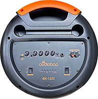 BK-1223 Portable Party Speaker with Dual 12.5” Woofers, LED Lights & Microphones