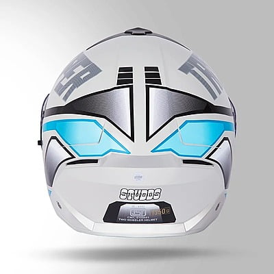STUDDS TROOPER D1 MATT GREY N1 BLUE D/V (XL)