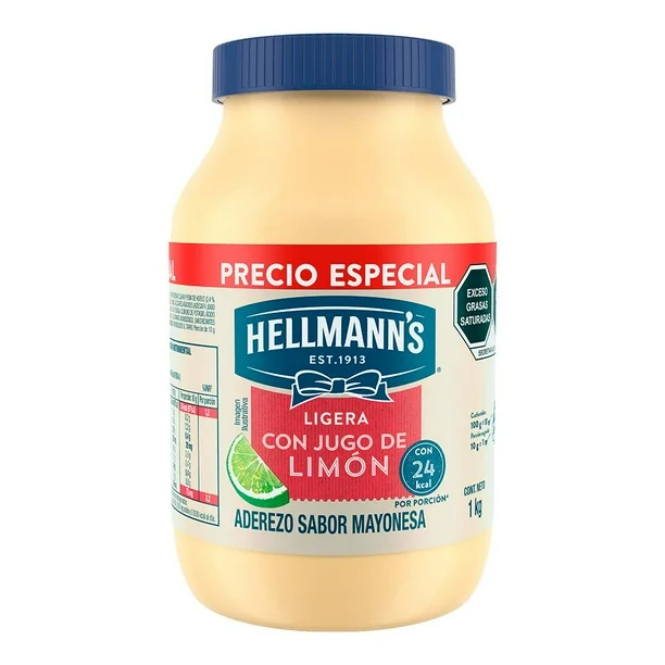 HELLMANNS ADEREZO DE MAYONESA 1 KG