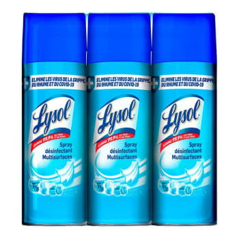 Desinfectante Antibacterial Aerosol 3 pzas de 346 gr c/u Desinfectante Antibacterial Aerosol 3 pzas de 346 gr c/u