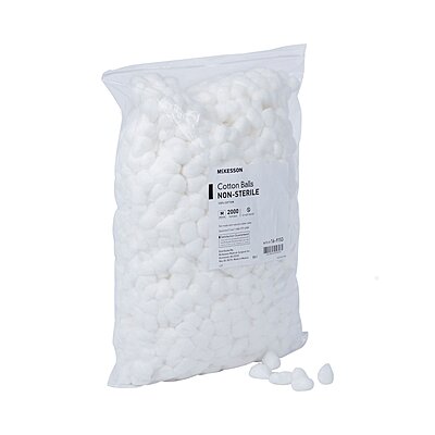 McKesson Cotton Balls – Medium, NonSterile