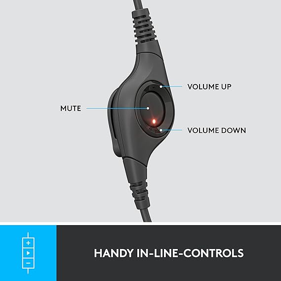 Logitech H390 USB Headset with Noise-Canceling Mic