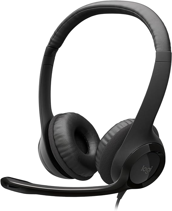 Logitech H390 USB Headset with Noise-Canceling Mic