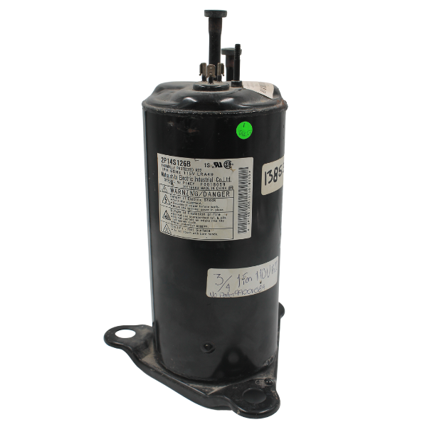 Compresor Panasonic 3/4Ton, 110V Mirage 2P14S126B Cpc090B - 990011584