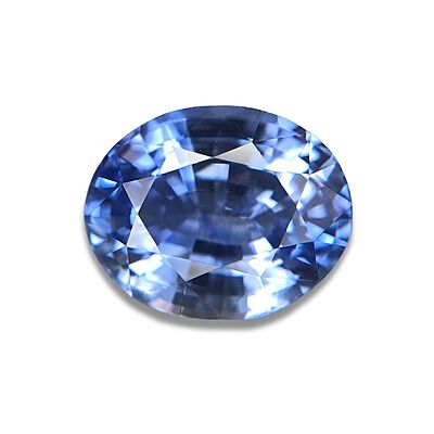 4.23ct Oval Mixed Cut Sapphire