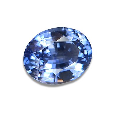 4.23ct Oval Mixed Cut Sapphire