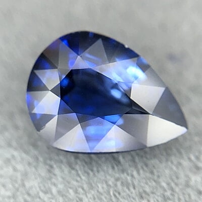 1.19ct Pear Mixed Cut Sapphire