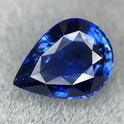 1.89ct Pear Mixed Cut Sapphire