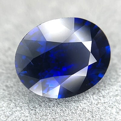 2.67ct Oval Mixed Cut Sapphire