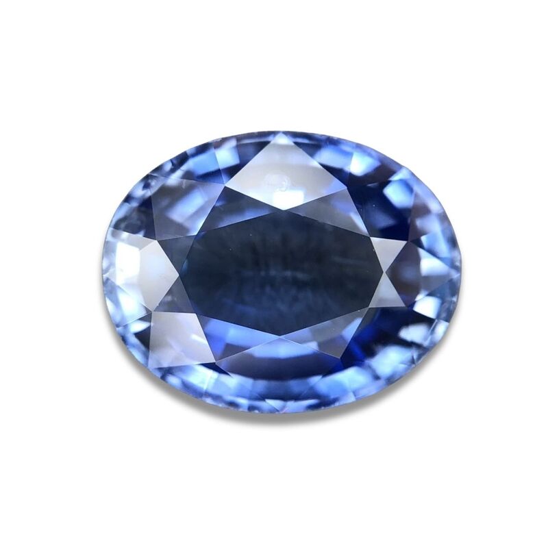 3.47ct Oval Mixed Cut Sapphire