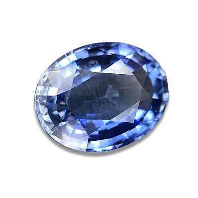 3.47ct Oval Mixed Cut Sapphire