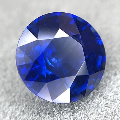 2.46ct Round Mixed Cut Sapphire