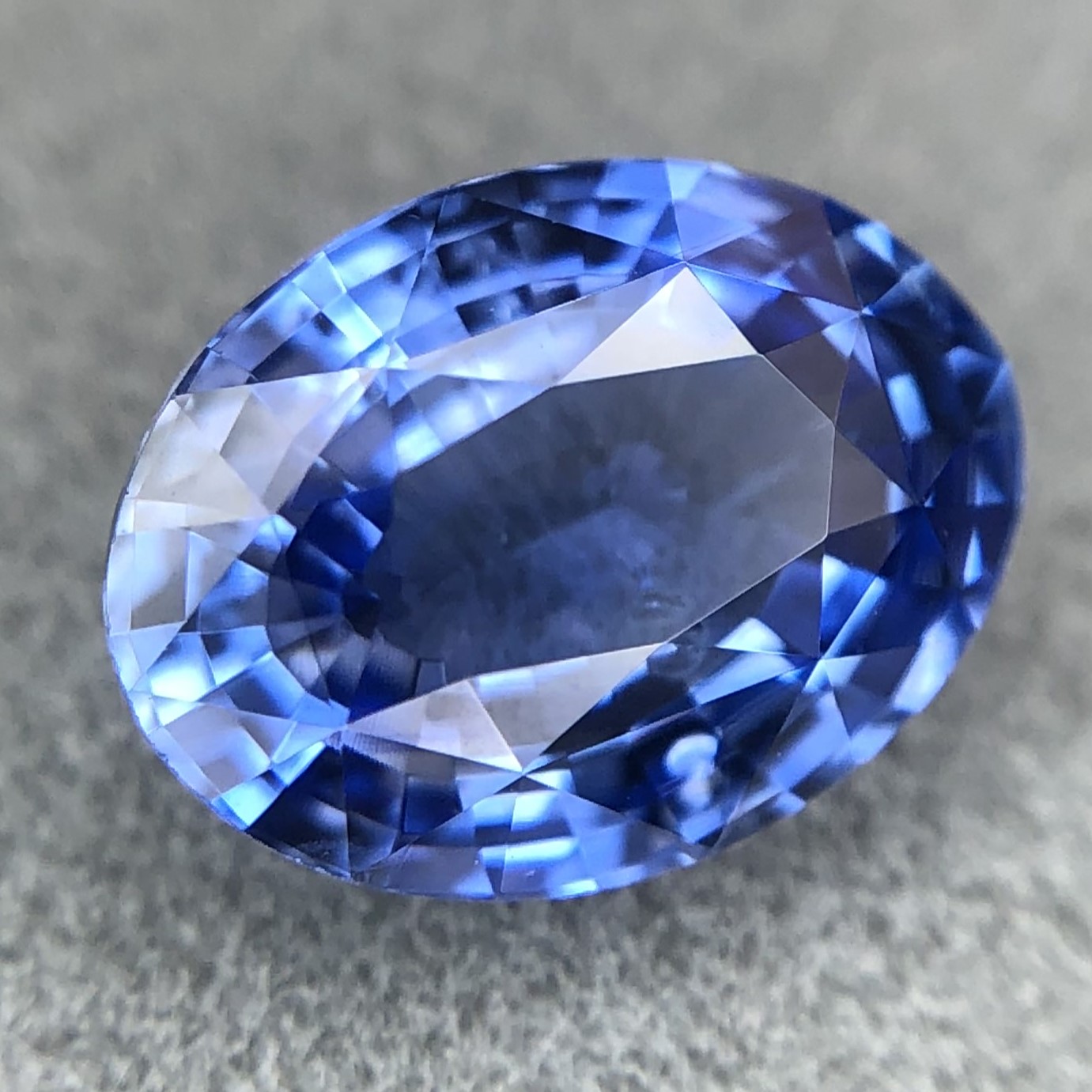 1.50ct Oval Mixed Cut Sapphire