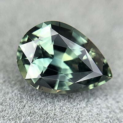 2.10ct Pear Mixed Cut Sapphire