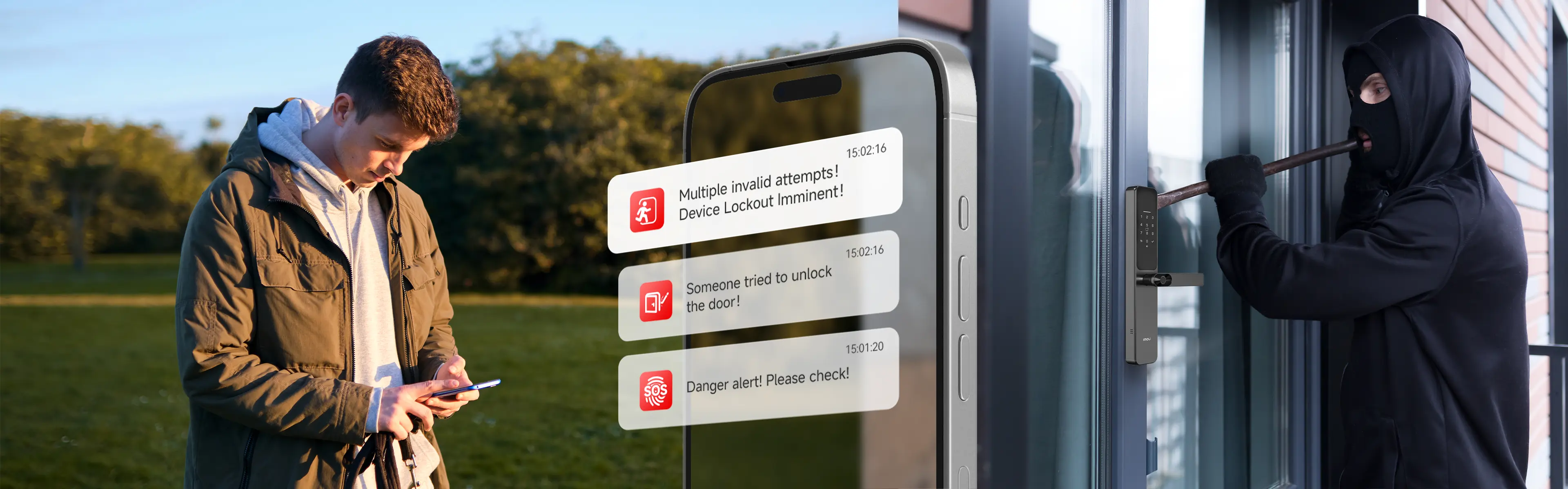 Aura1 Smart Home Door Look