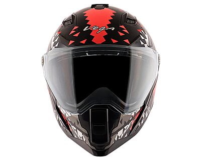 VEGA STORM ATOMIC DULL BLACK RED C/V (L)
