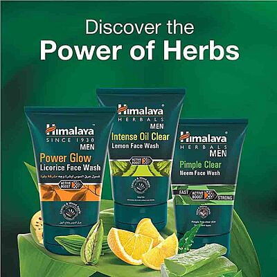Himalaya Men's Pimple Clear Neem Face Wash