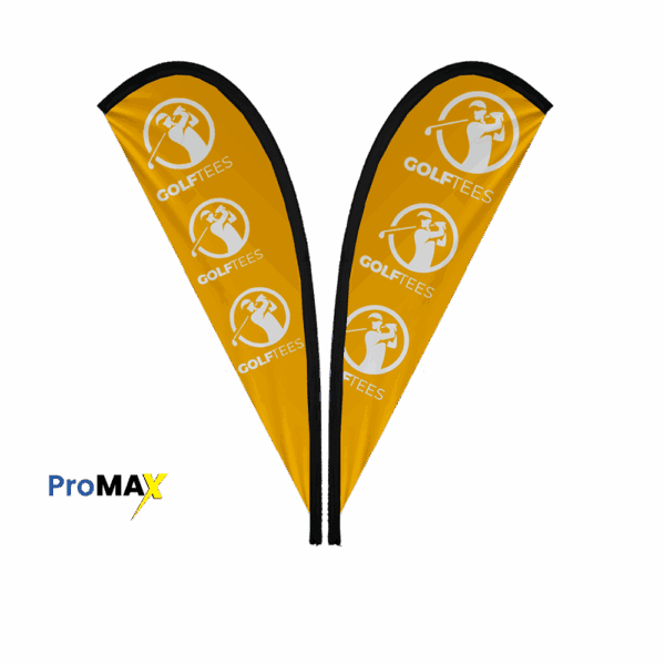 ProMAX Teardrop Banner 3m Double sided, Skin Only