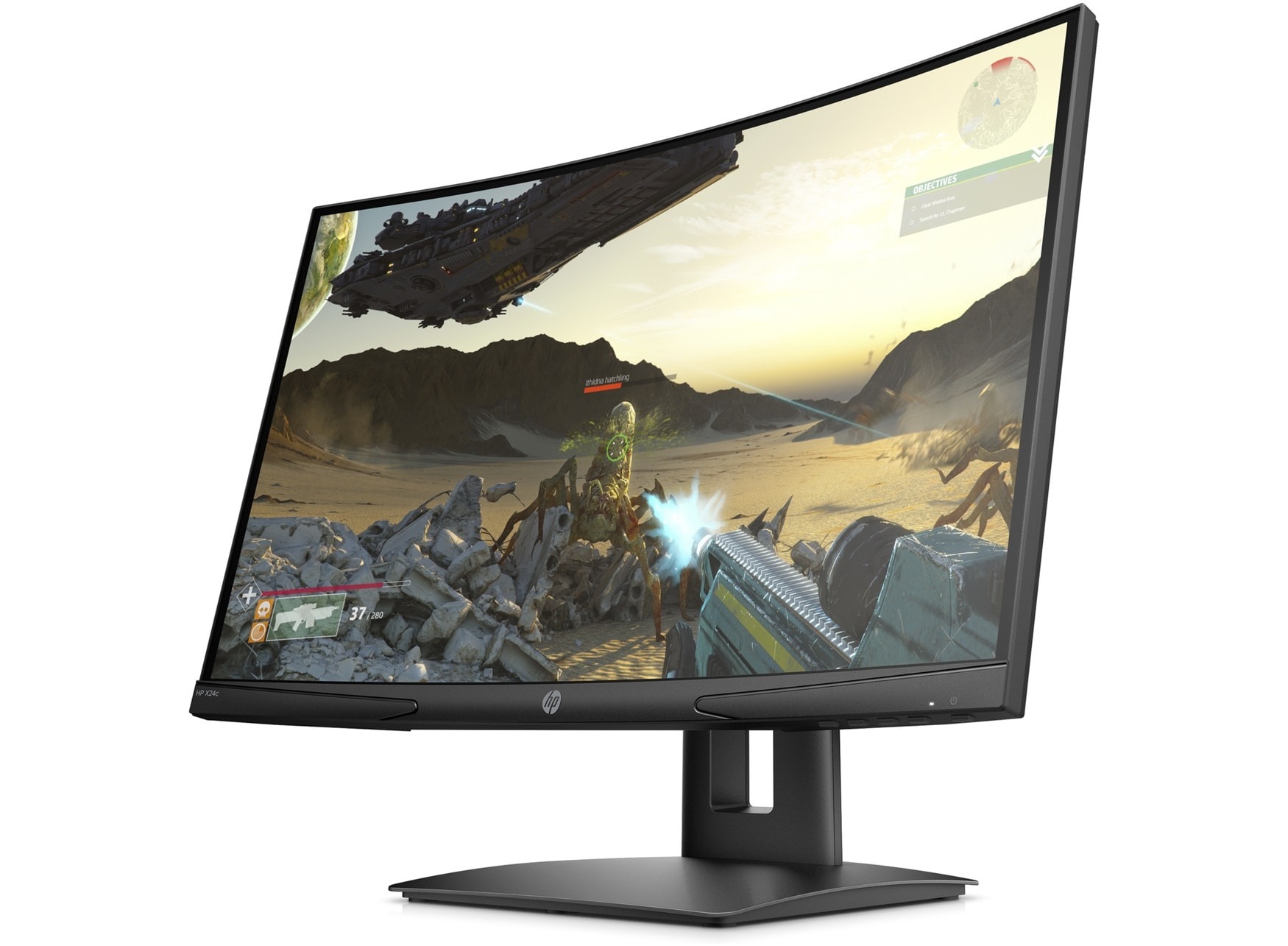 HP X24c 23.6" FHD Curved Gaming Monitor
